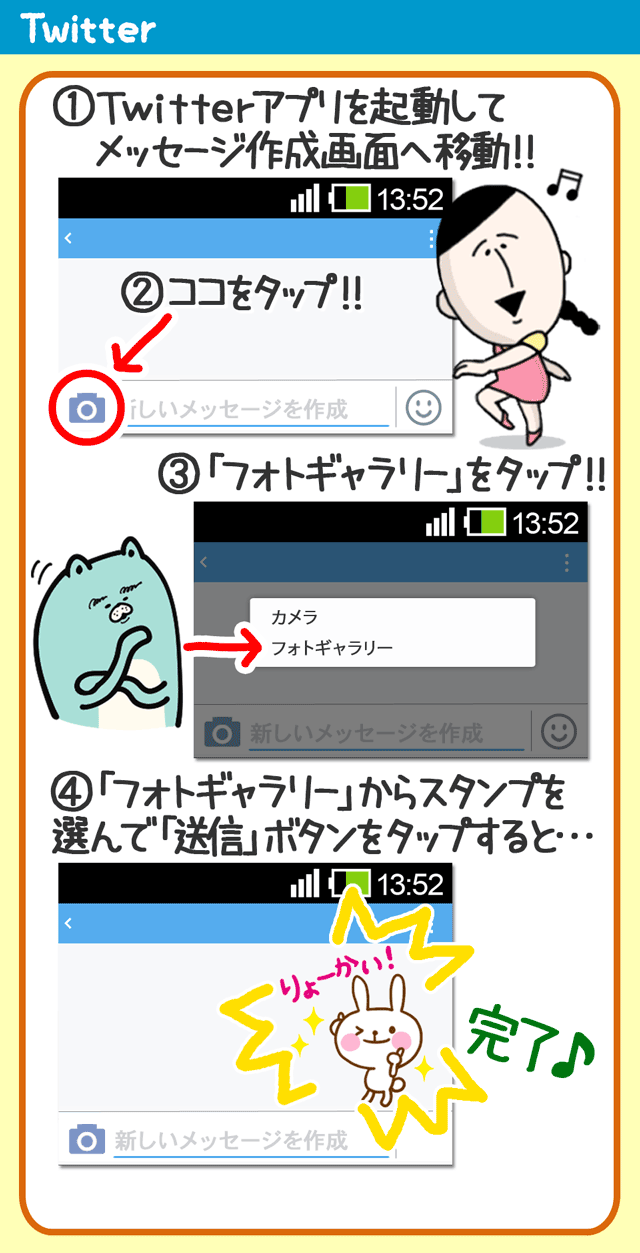 Twitterの使用方法